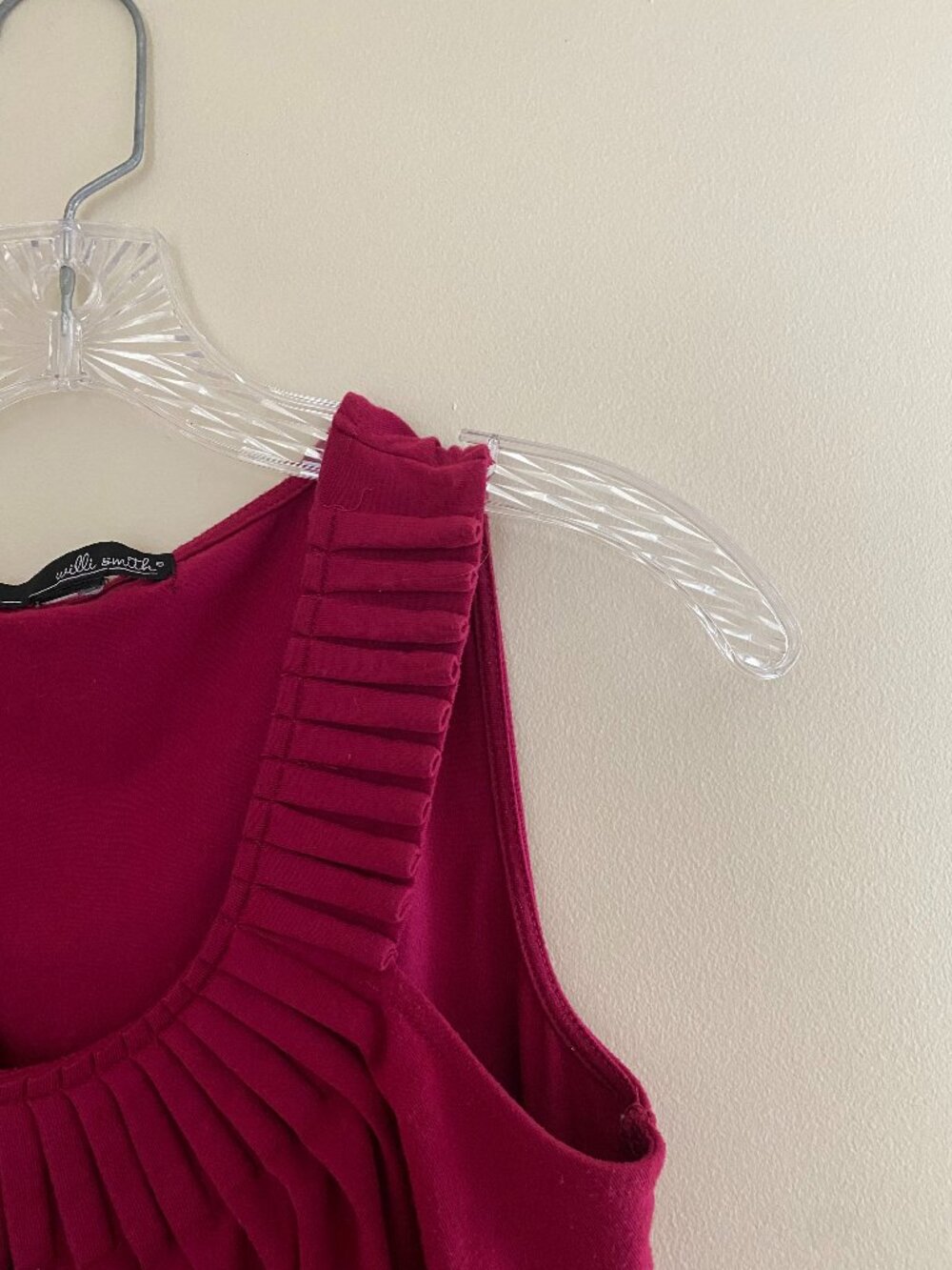 Flowing Magenta Tank Top